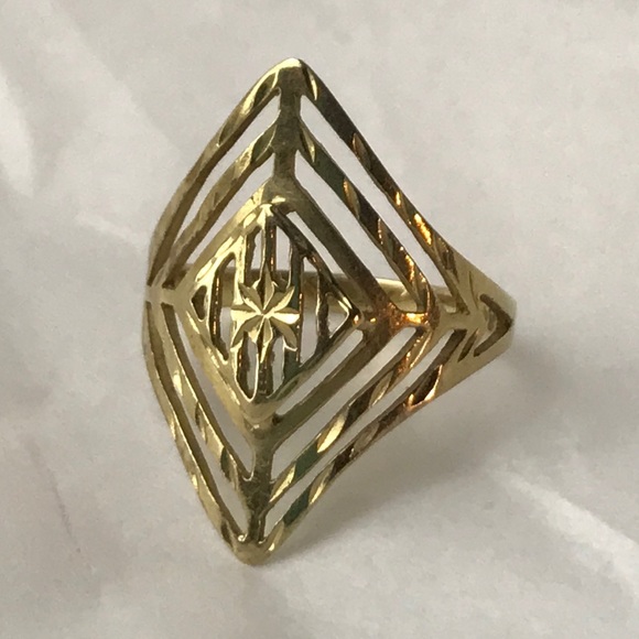 14K yellow gold Jewelry - 14K gold vintage ring